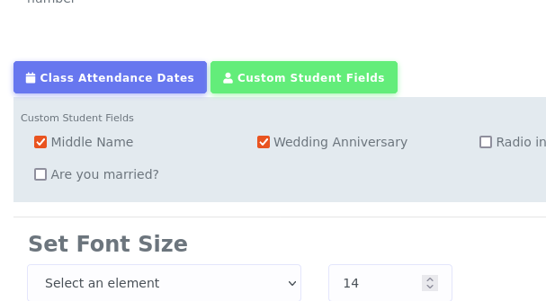 Update: Custom student fields in certificates